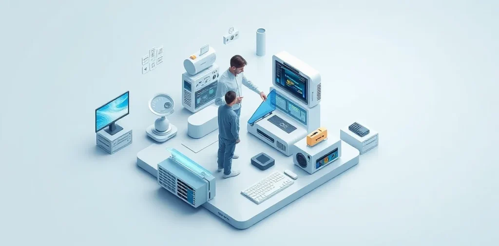 Hero illustration for the article “How to Use AI to Enhance Personal Efficiency”