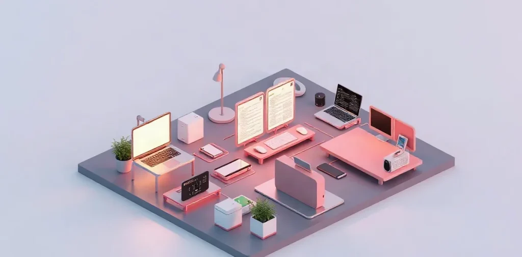 Illustration for the article “How AI Transforms Personalization of Digital Content”