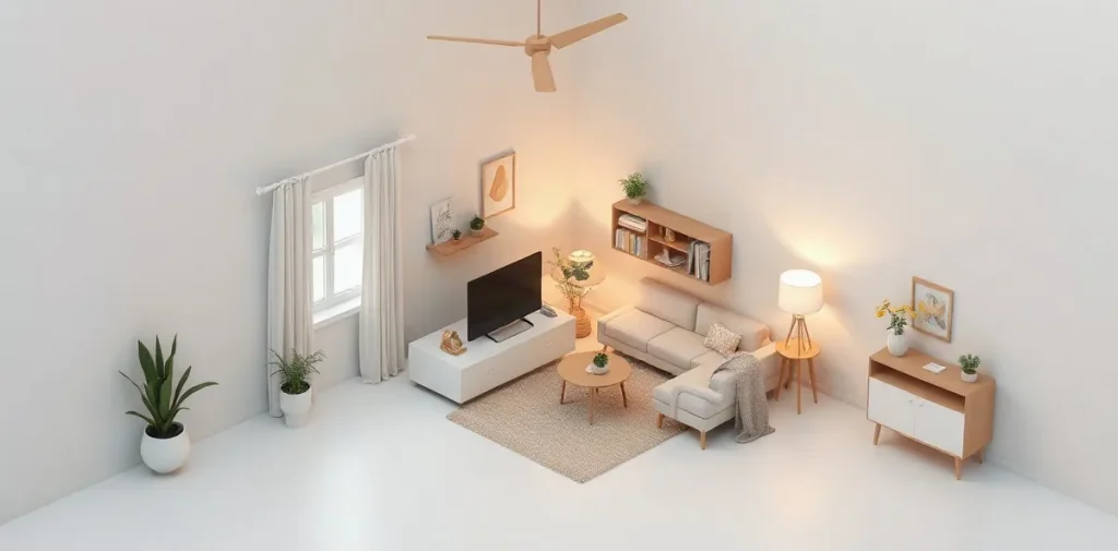 Illustration for the article “Smart Home App: Managing Video Surveillance and Appliances”